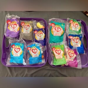 TY Beanie Babies Mini McDonald's 10 Set NIB